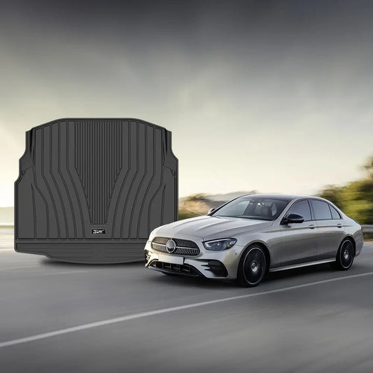 3W Custom All Weather Boot Mats for Benz Mercedes E Class 2016-2024