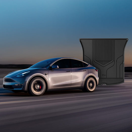 3W Custom All Weather 3PCS Boot Liners for Tesla Model Y 2021-2024 (Not Fit New 2025 Model Y Juniper)