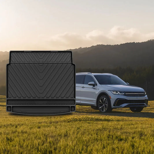 3W All Weather Boot Liner For Volkswagen Tiguan Second AD1/AX1 2016-2024