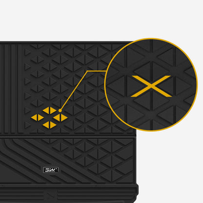 3W All Weather Floor Liners for BMW iX i20 2022-2026 RHD