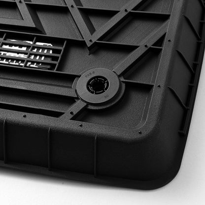 3W Custom Car Floor Mats All Weather Floor Liners for Tesla Model 3 2017-2023 RHD