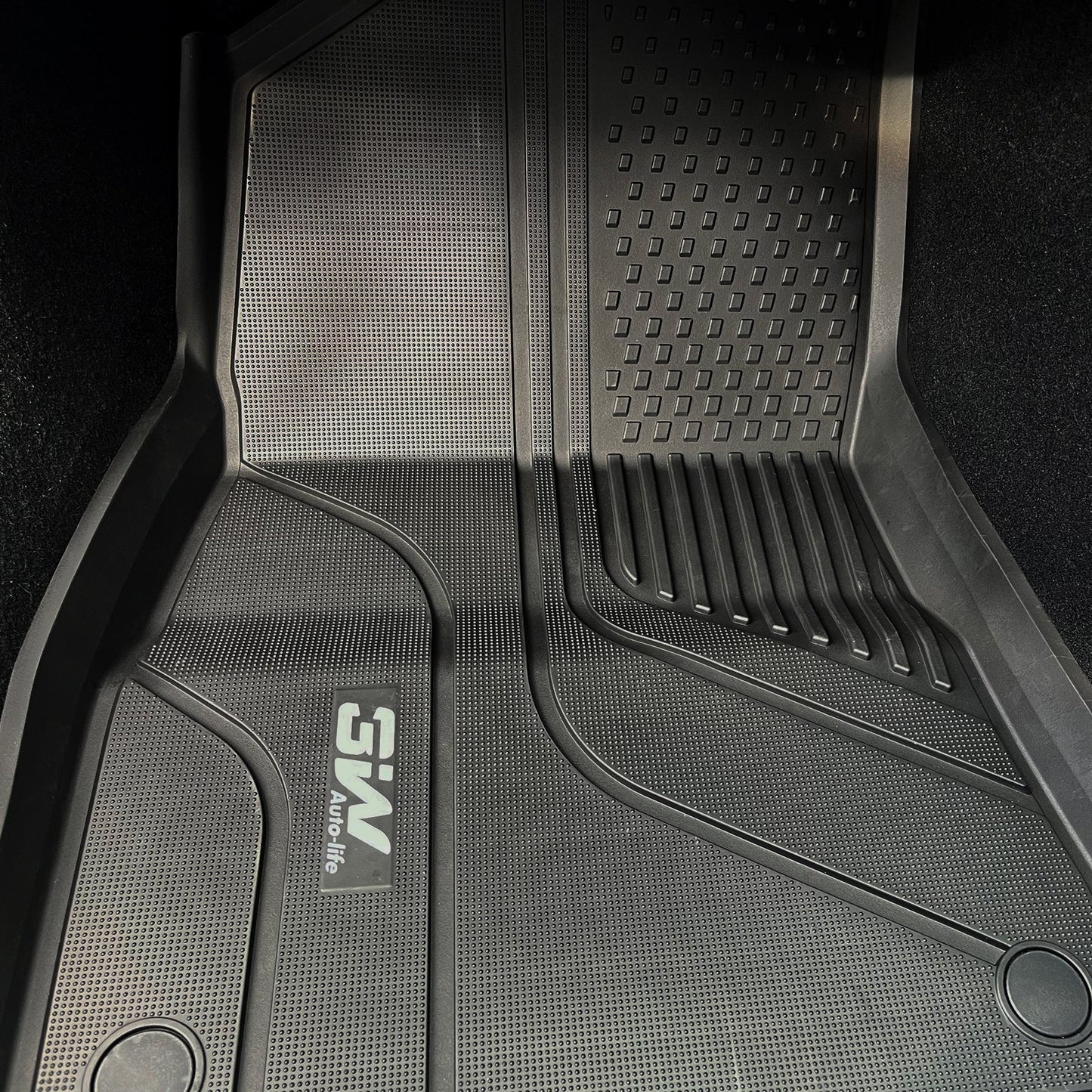 3W Custom Car Floor Mats for New Model 3 Highland 2024-2025 RHD