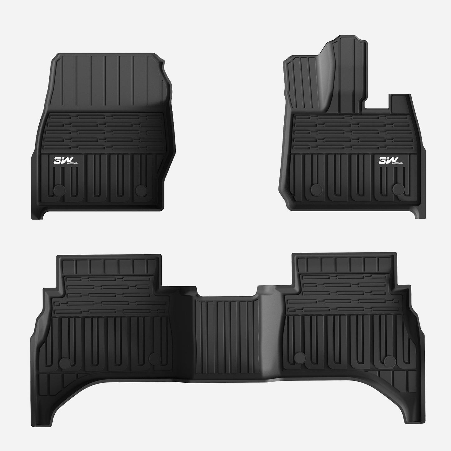 3W Custom Car Floor Mats for Land Rover New Range Rover Sport 2022-2025 RHD