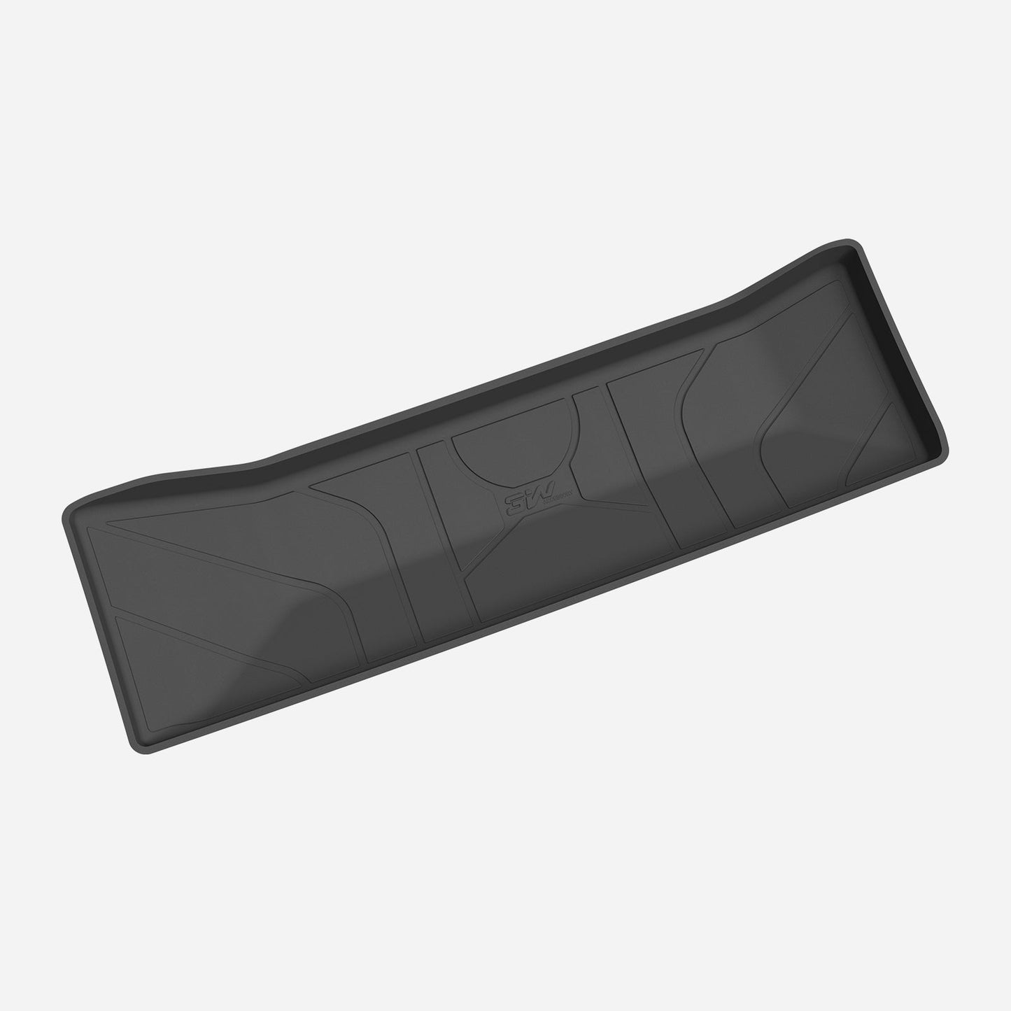 3W Custom Front Trunk Mat and Lower Boot Mat All Weather Cargo Liner for Tesla Model S 2023-2024