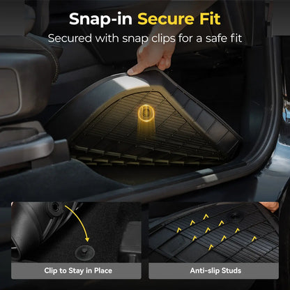 3W Car Mats for Land Rover Defender 110 5-Seater 2020-2025 RHD