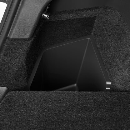 3W Trunk Organizer Rear Trunk Storage Bins Side Box Interior accessories compatible with Tesla Model Y (For VIN Starting with LRW)