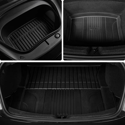 3W Custom All Weather Full Set Boot Liners and Storage Liner for 2024-2025 New Model 3 Highland
