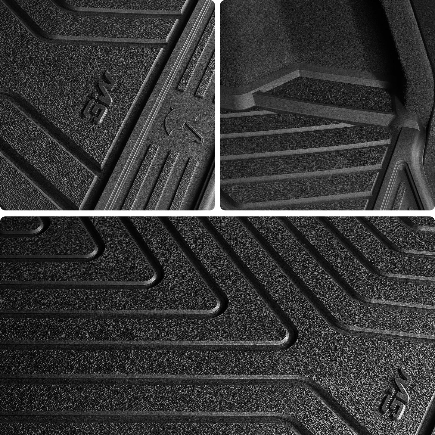 3W Custom All Weather Car Mats for BMW X5 New 2019-2026 G05 RHD