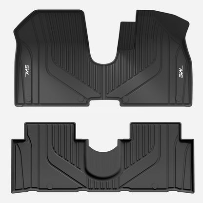 3W Custom Car Floor Mats for Hyundai IONIQ 5 2021-2024 RHD (For sliding center console only)