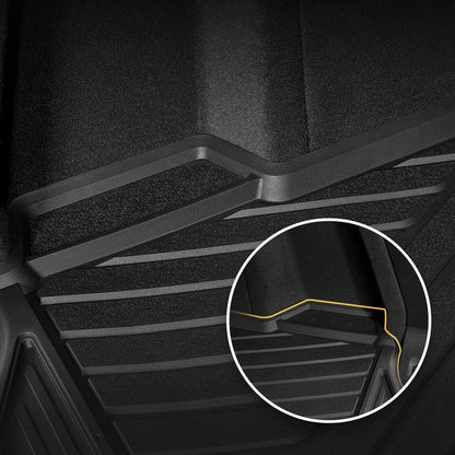 3W Custom All Weather Car Mats for BMW X5 New 2019-2026 G05 RHD