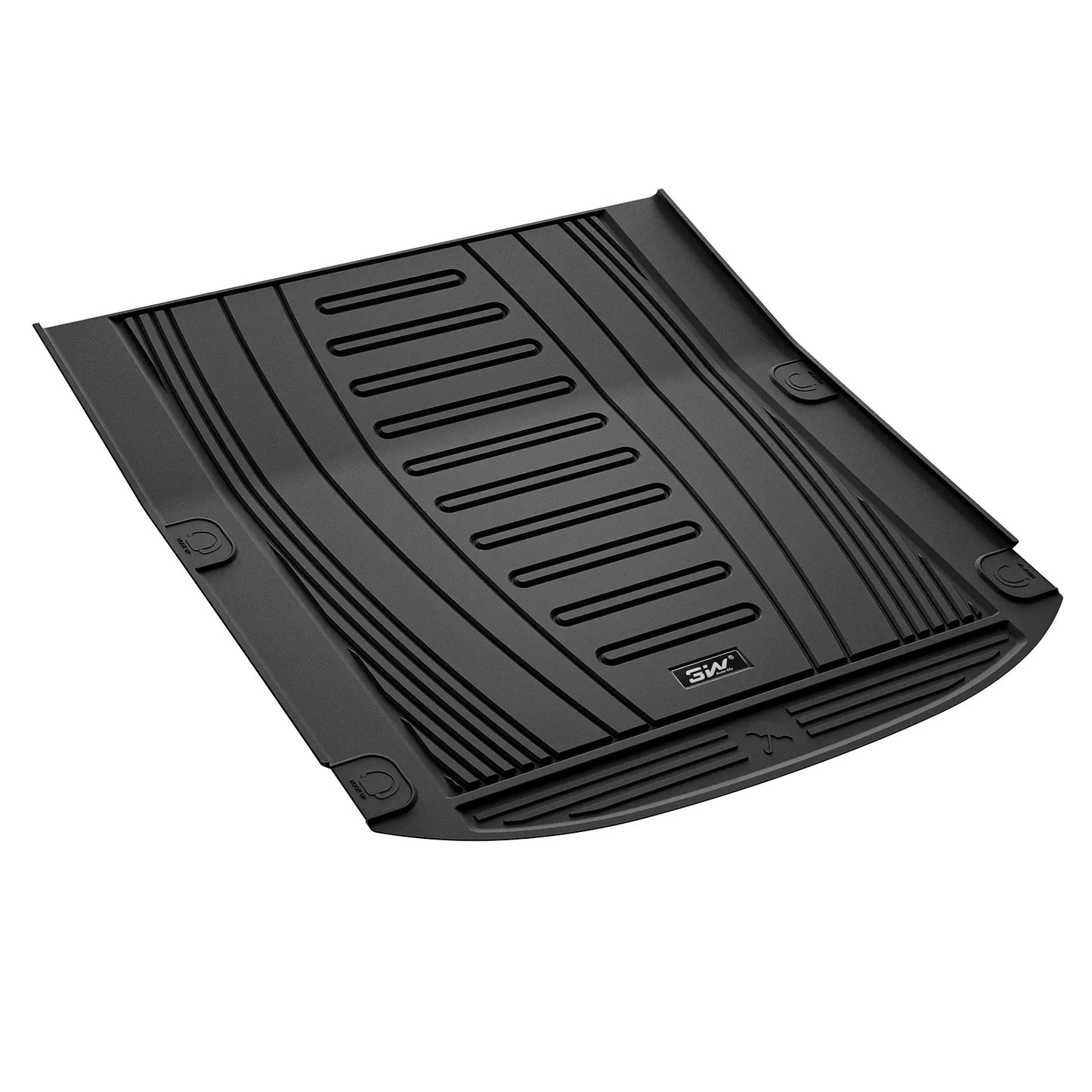 3W Custom All Weather Trunk Mats for Audi A4 S Sedan B9 8W 2016-2025