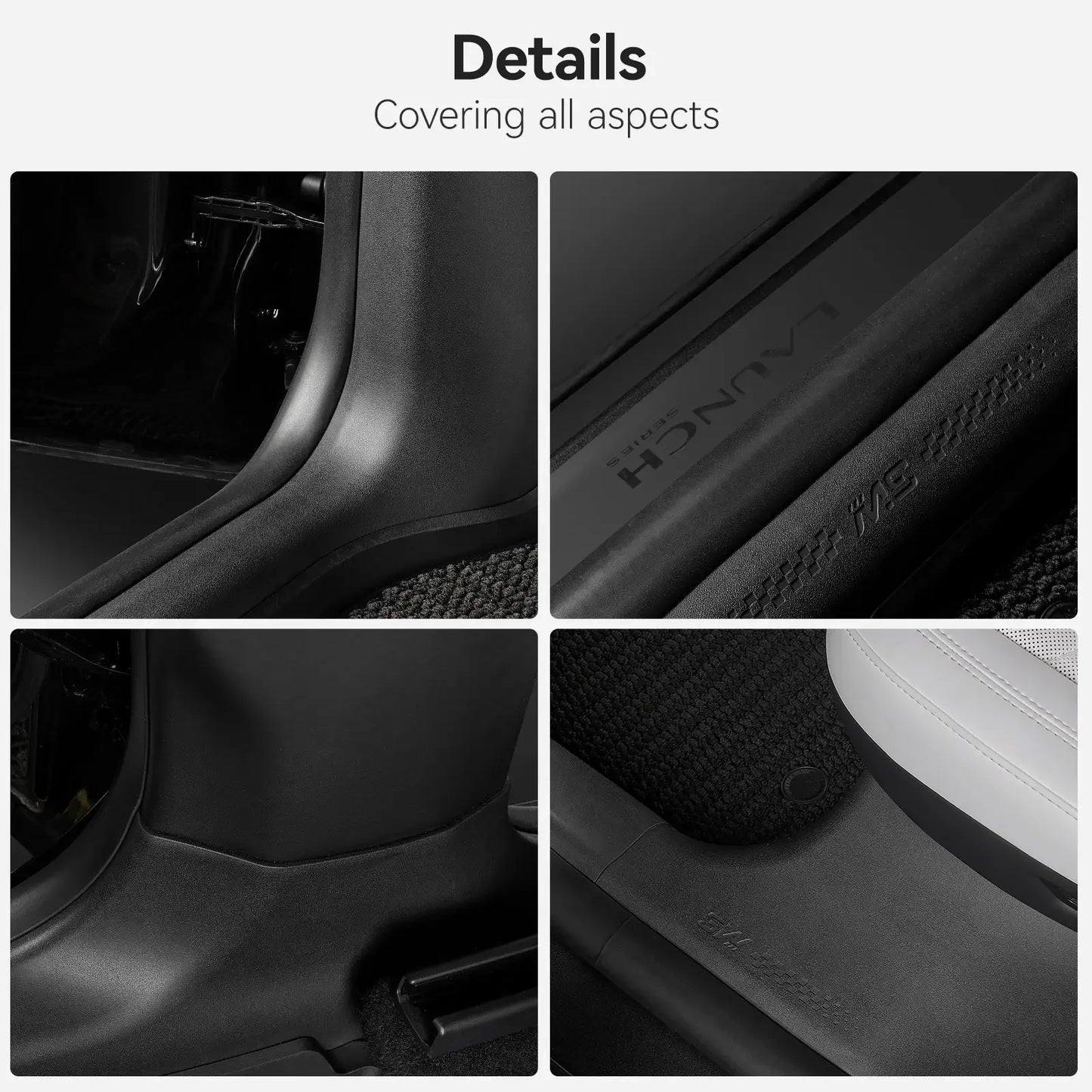 3W Car Door Sill Protector for Model Y Juniper 2025-2026