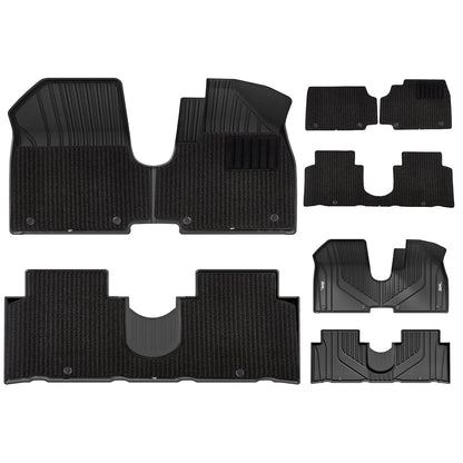 3W Custom Car Floor Mats for Hyundai IONIQ 5 2021-2024 RHD (For sliding center console only)