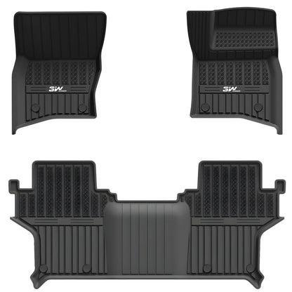 3W Custom All Weather Car Mats for Land Rover Defender 90 2020-2025 RHD