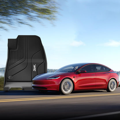 3W Custom Car Floor Mats for New Model 3 Highland 2024-2025 RHD