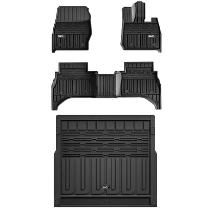3W Custom All Weather Car Mats for Range Rover Sport L461 2023-2025 RHD