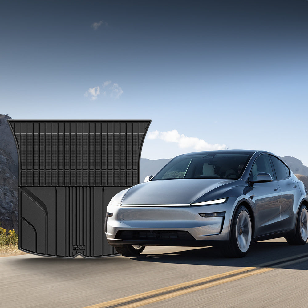 3W Custom All Weather Boot Liner for Tesla Model Y 2021-2024 (Fit for New 2025 Model Y Juniper)
