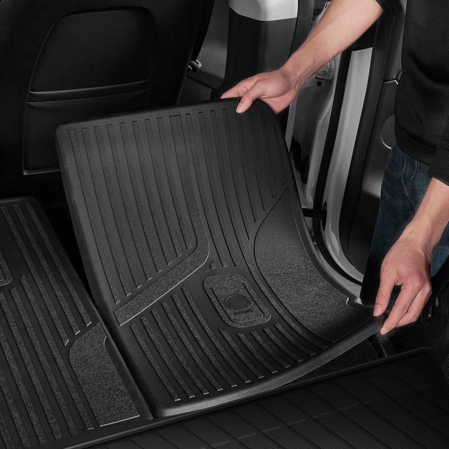 3W Custom Back Seat Cover For Tesla Model Y Juniper 2025-2026