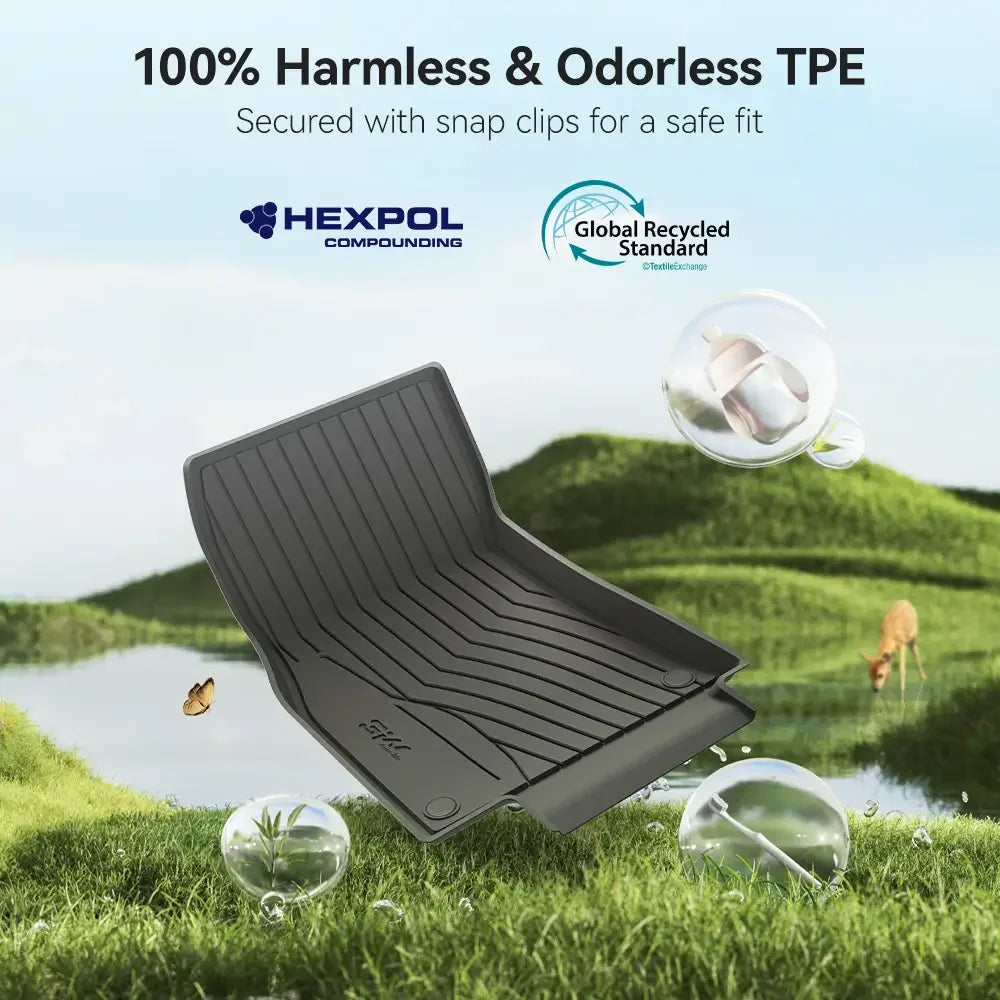 3W All Weather Car Mats For Mercedes Benz GLA 2021-2025