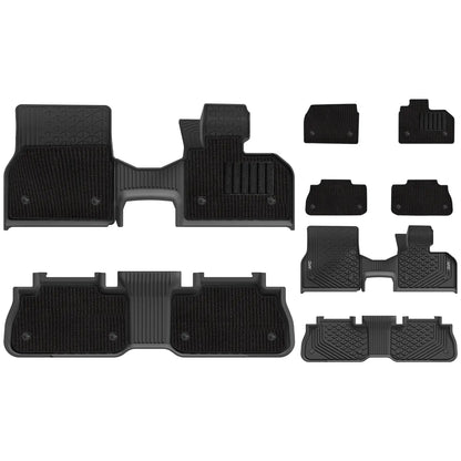 3W All Weather Floor Liners for BMW iX i20 2022-2026 RHD
