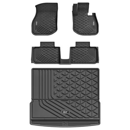3W All Weather Floor Liners for BMW iX1 U11 2023-2025 U11 RHD