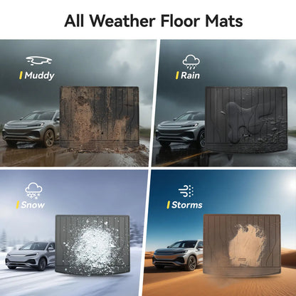 3W All Weather Car Mats For BYD ATTO 3 Yuan Plus 2022-2025