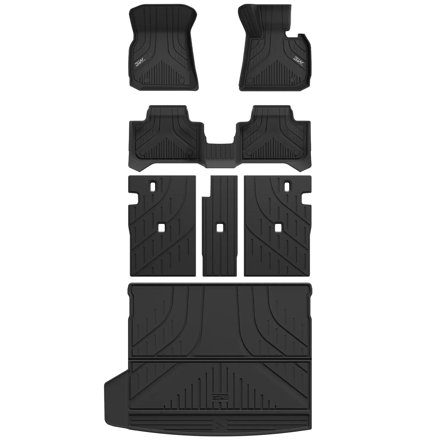 3W Custom All Weather Boot Liners for BMW X3 2025