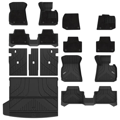3W Custom All Weather Boot Liners for BMW X3 2025
