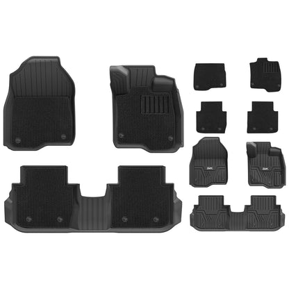 3W All Weather Car Mats For Honda CR-V Sixth 2023-2026