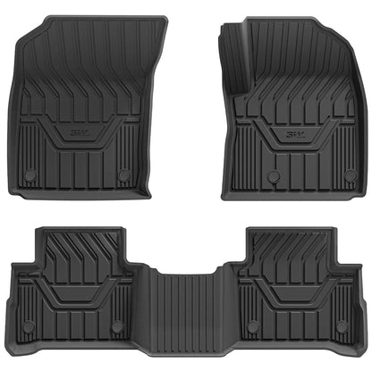 3W All Weather Car Mats For Nissan Qashqai 2021-2025 RHD【Not For E-power and J11】