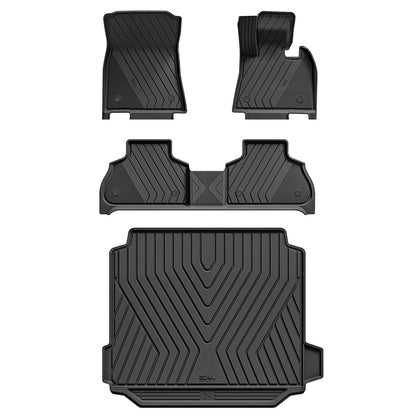 3W Custom All Weather Car Mats for BMW X5 New 2019-2026 G05 RHD