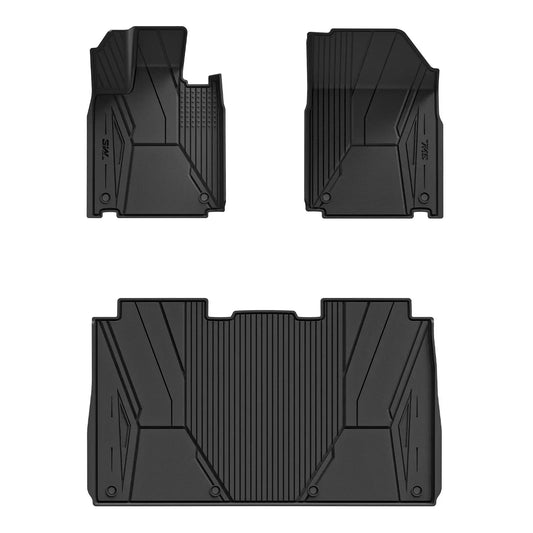 3W All Weather Car Mats For Tesla Cybertruck 2024-2025 LHD