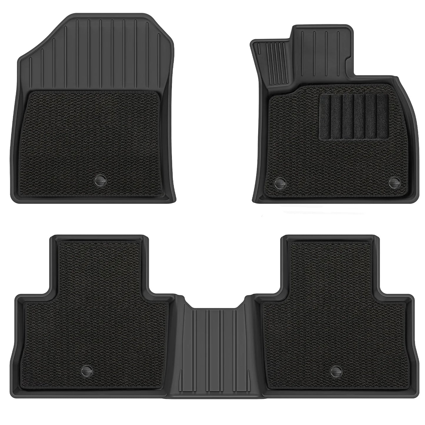 3W Custom All Weather Car Mats for Toyota RAV4 XA50 2019-2025 RHD