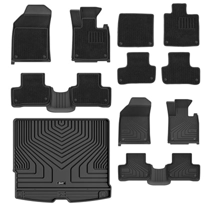 3W Custom All Weather Car Mats for Volvo XC60 2019-2026 RHD