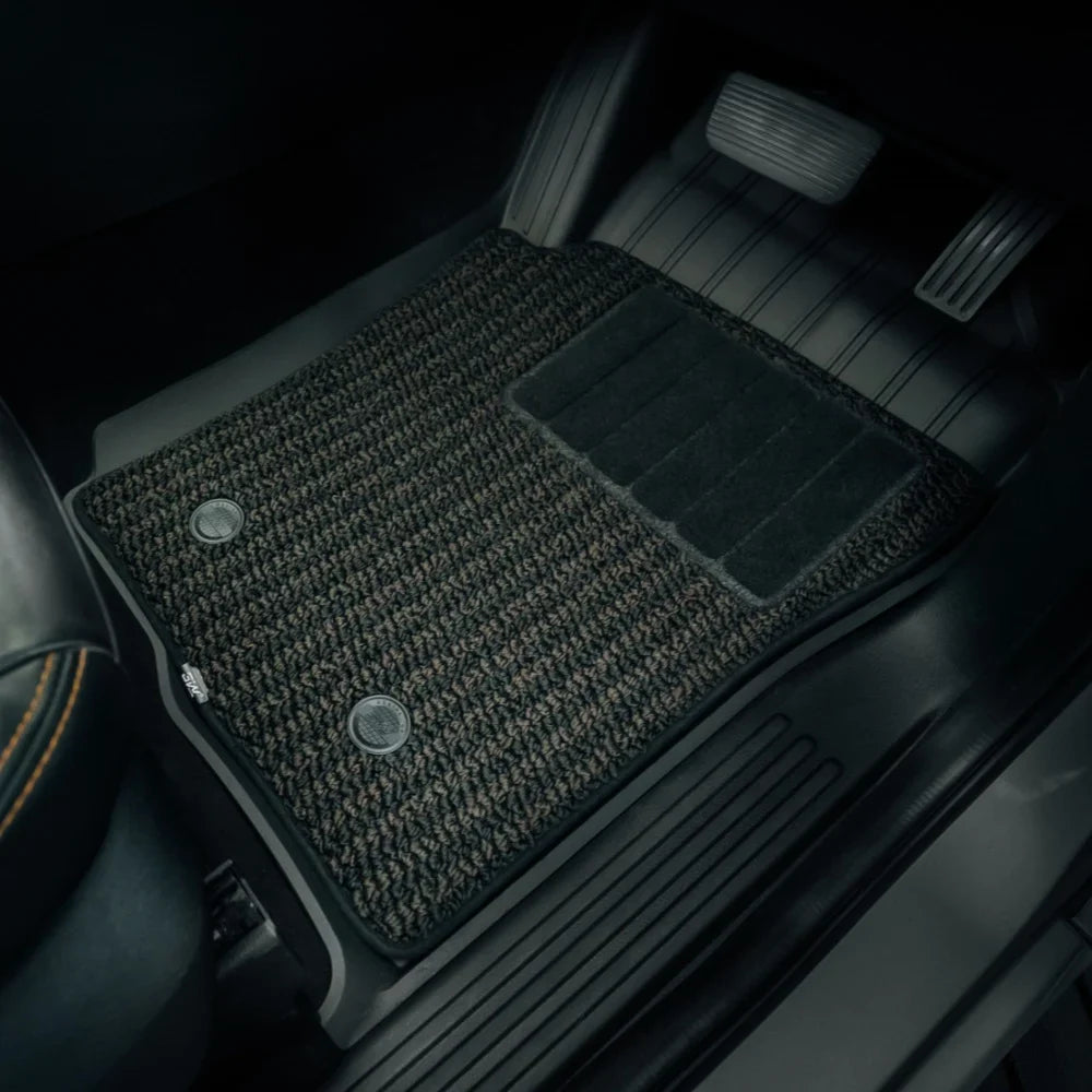 3W Custom All Weather Car Mats for Toyota Hilux (4 doors) 2020-2025 RHD (Not for Manual transmission and Hybrid)