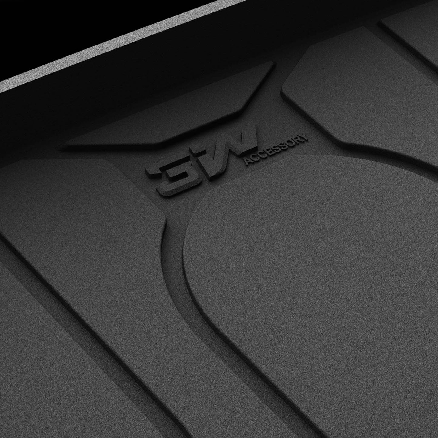 3W Custom Front Trunk Mat and Lower Boot Mat All Weather Cargo Liner for Tesla Model S 2023-2024