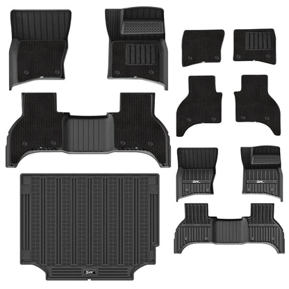 3W Car Mats for Land Rover Defender 110 5-Seater 2020-2025 RHD